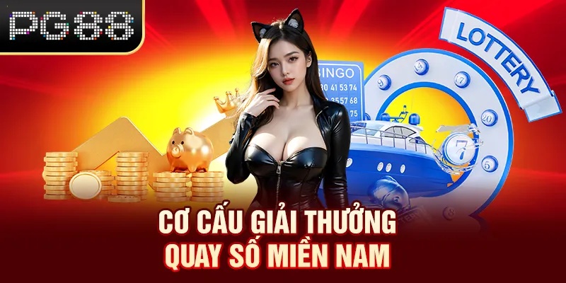 Cơ cấu giải thưởng quay số Miền Nam